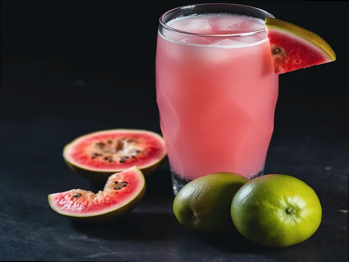 Ovimbundu Guava Pressed Juice — The finished dish