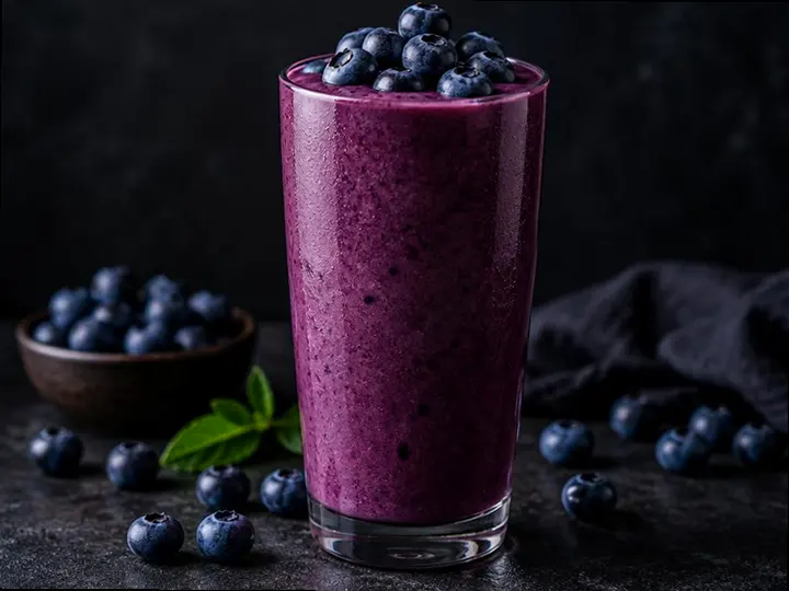 Criollo Cranberry Smoothie — The finished dish