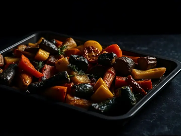 Ghapama Stuffed Pumpkin — The finished dish