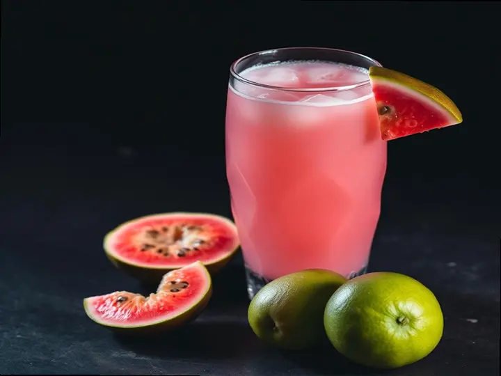 Arrernte Guava Cooler — The finished dish