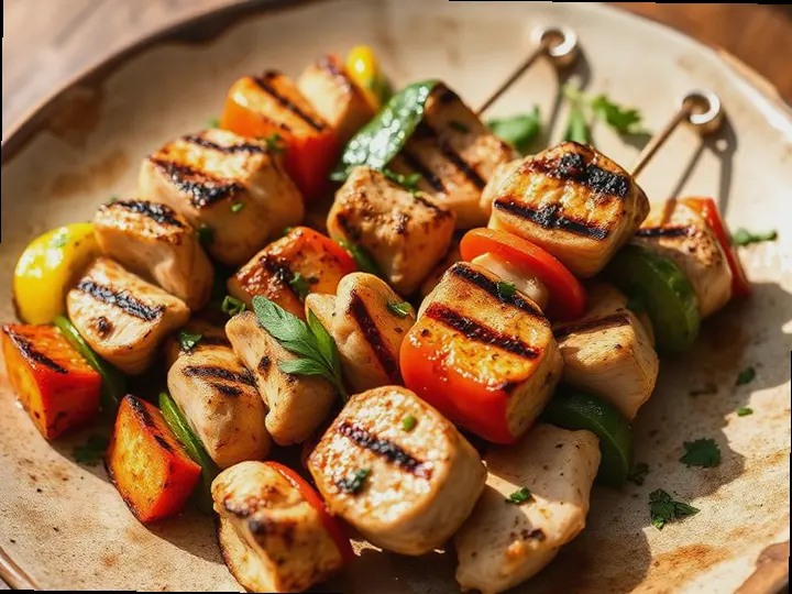 Kangaroo & Bush Tomato Grill — The finished dish