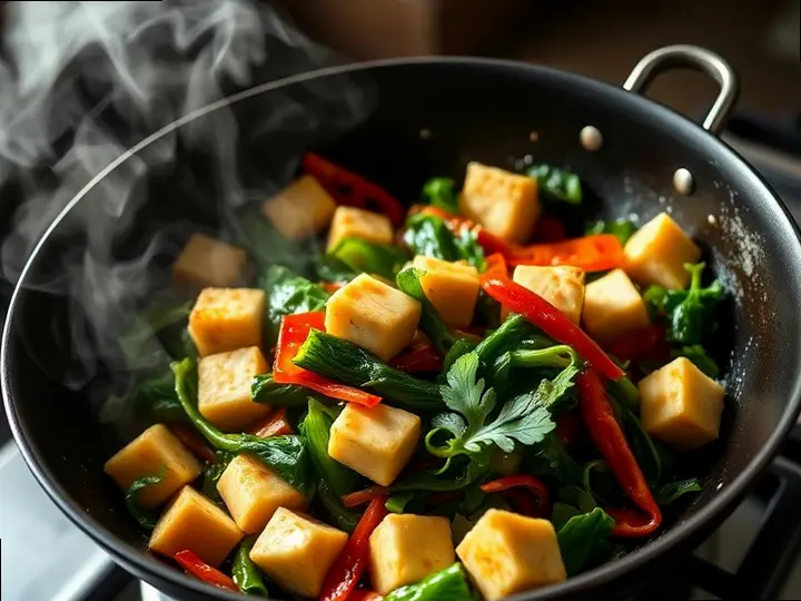 Signature Barramundi Stir-Fry (Yolngu) — The finished dish