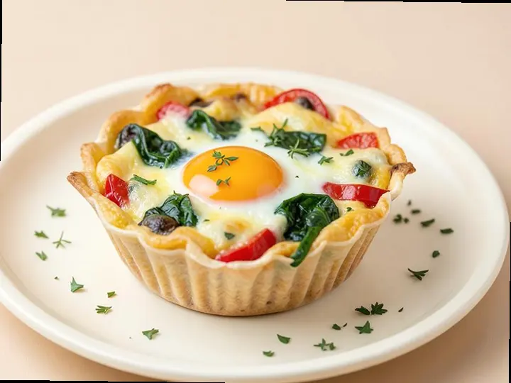 Mini Veggie Frittatas (Austrian style) — The finished dish