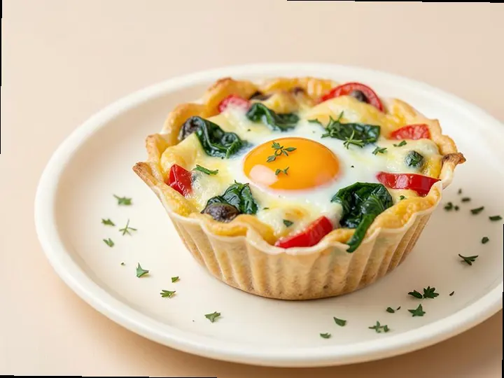 Mini Veggie Frittatas (Bulgarian style) — The finished dish