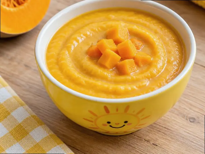 Sunshine Pumpkin Porridge (Mossi style) — The finished dish