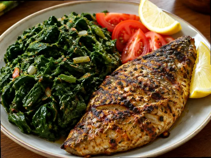 Samlor Machu Trey — The finished dish
