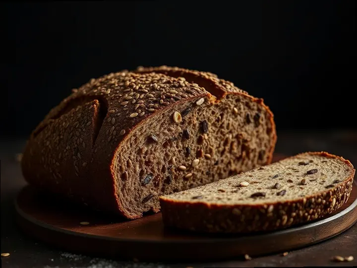 Barley & Seed Round — The finished dish