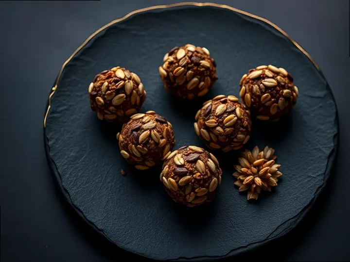 Maple Oat Clusters — The finished dish