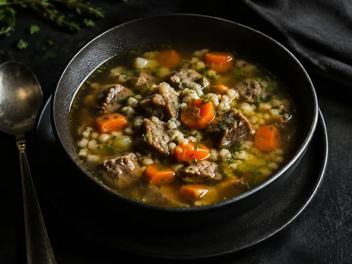 Ajiaco with Guasca — The finished dish