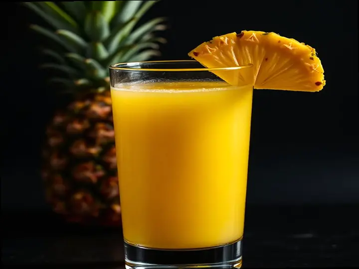 Muisca Pineapple Cooler — The finished dish
