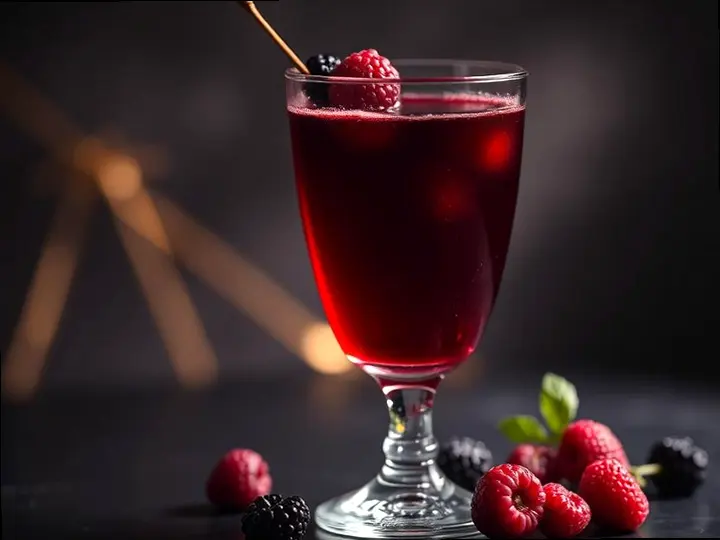 Wayuu Cranberry Infusion — The finished dish