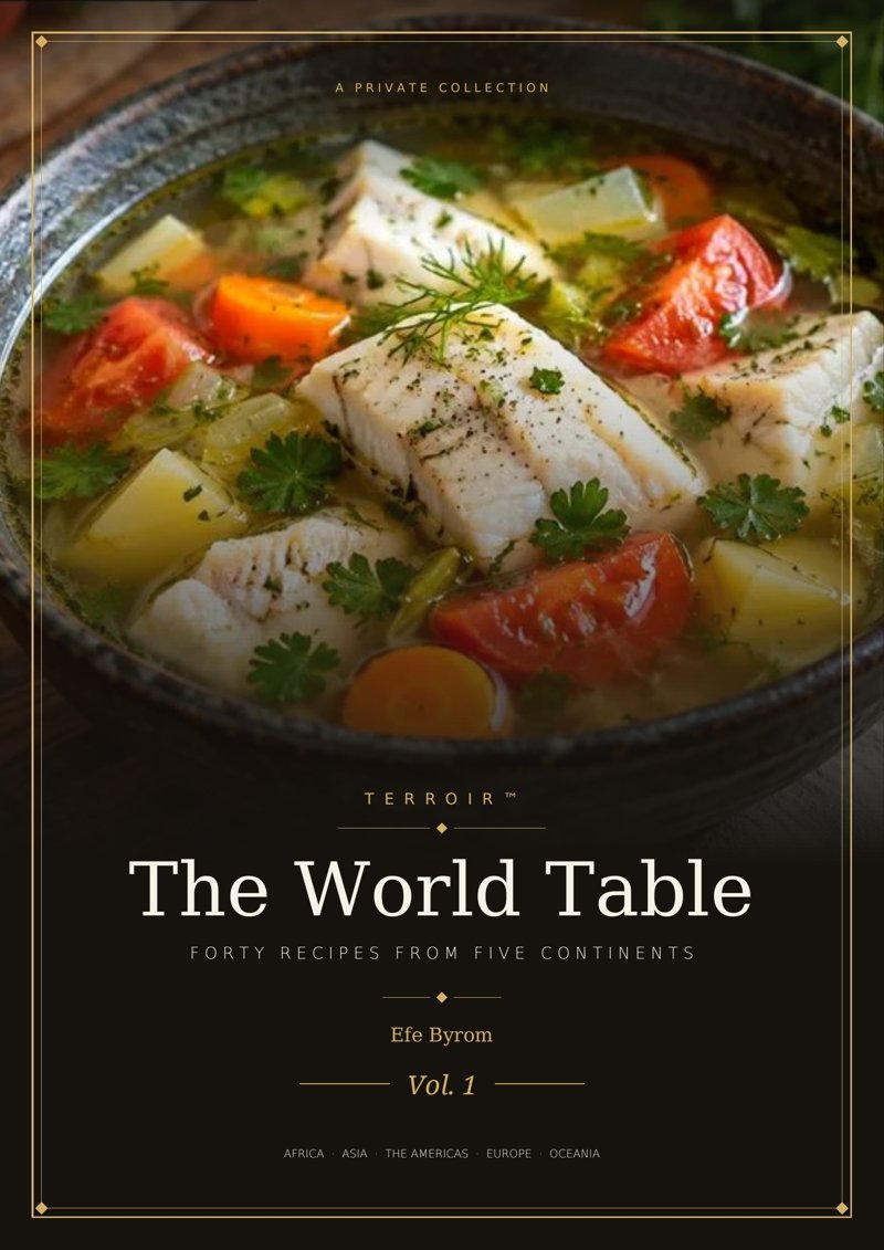 The World Table Vol. 1 cookbook cover