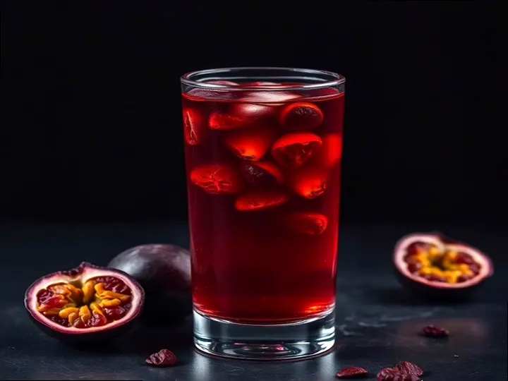 Taino Passion fruit Tonic — The finished dish