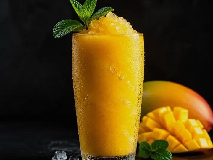 Luba Soursop Slushie — The finished dish