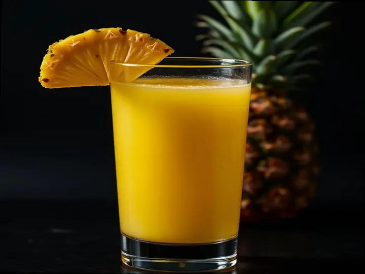 iTaukei Pineapple Tonic — The finished dish