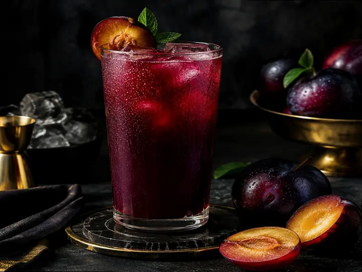 Provencal Plum Infusion — The finished dish