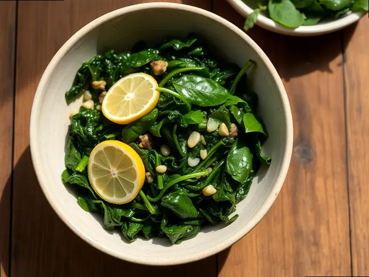 Pkhali Walnut Greens — The finished dish