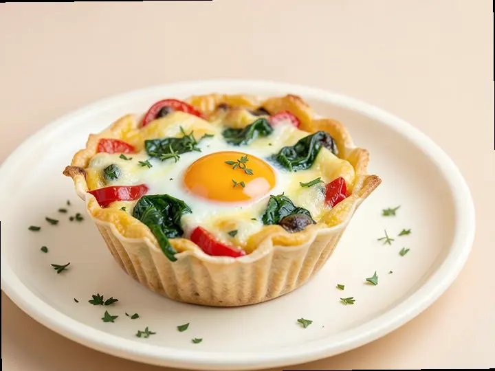 Mini Veggie Frittatas (Sorbian style) — The finished dish