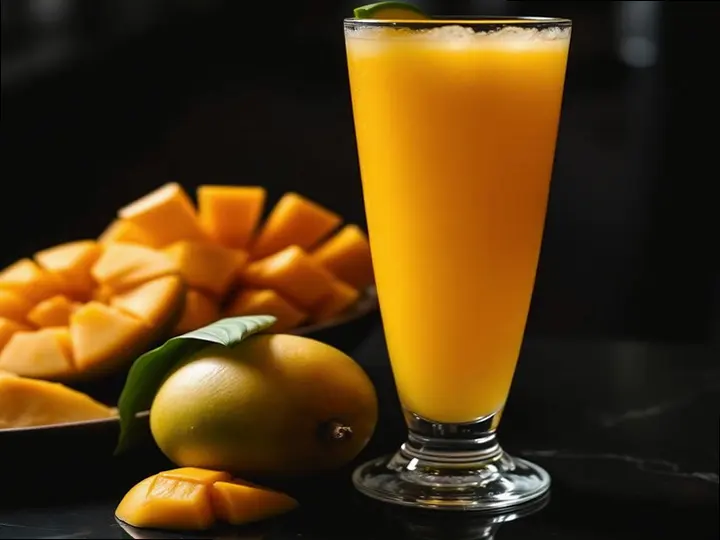 Akan Mango Smoothie — The finished dish