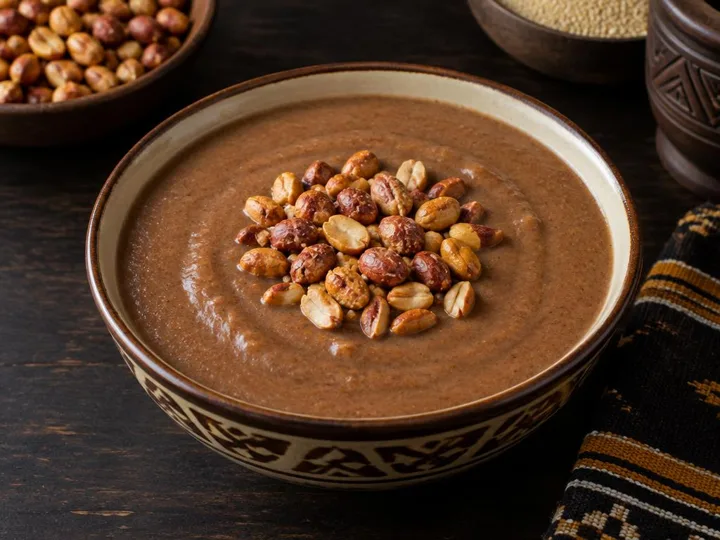 Hausa Koko Millet Porridge — The finished dish