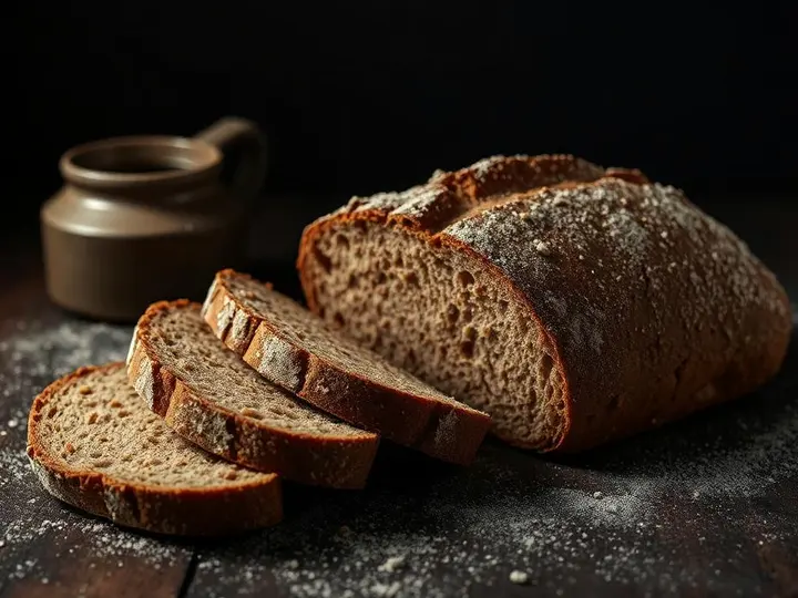 Breadfruit Flour Loaf — The finished dish