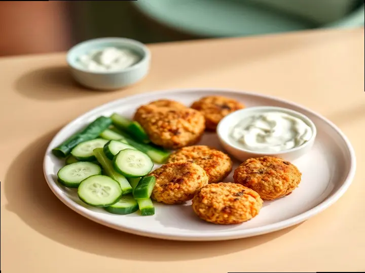 Chicken & Quinoa Nuggets (Haitian style) — The finished dish