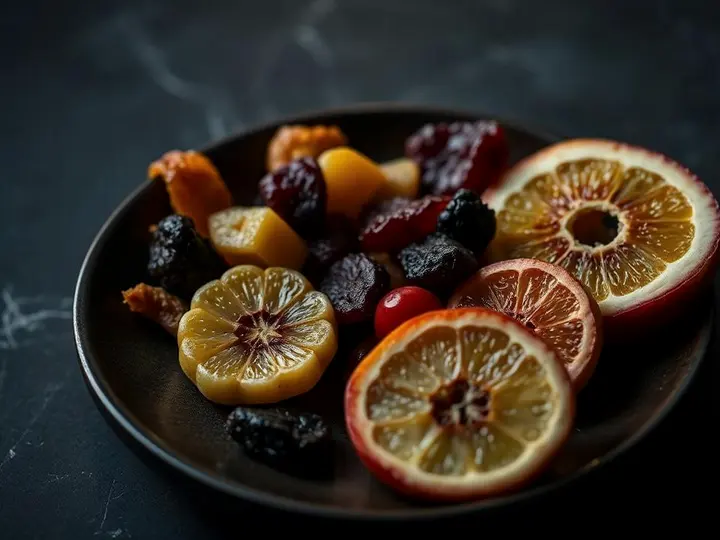 Mango & Pikliz Plate — The finished dish