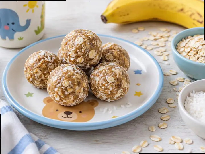 Banana Coconut Oat Bites (Kanaka Maoli style) — The finished dish