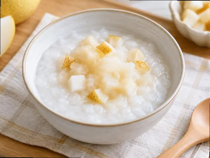 Fruity Congee (Rajasthani style) — The finished dish