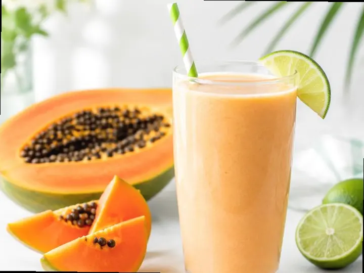 Kerala Nasrani Yuzu Smoothie — The finished dish