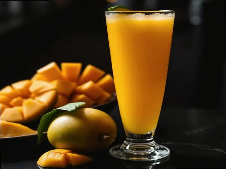Punjabi Green Mango Cooler — The finished dish