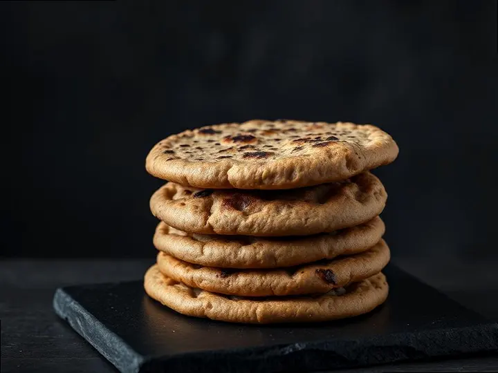 Ragi Finger Millet Adai — The finished dish