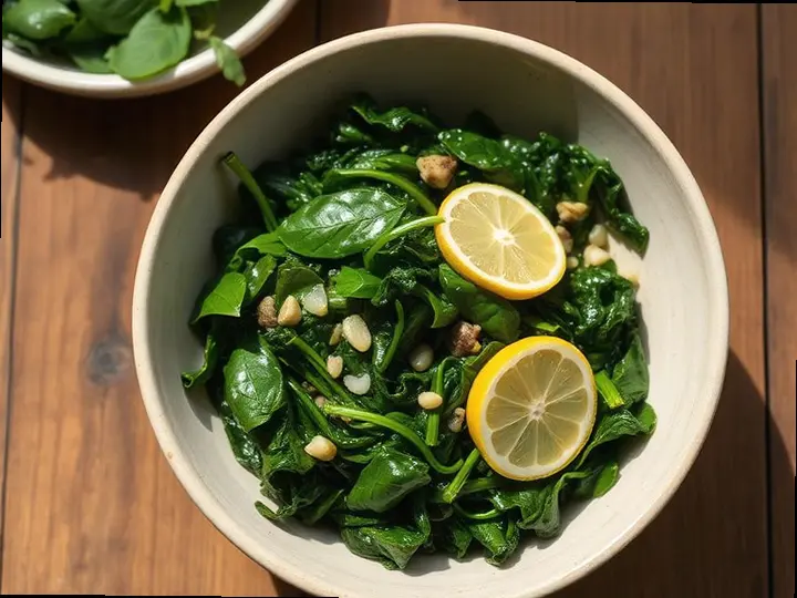 Signature Smoked greens Pot (Naga) — The finished dish