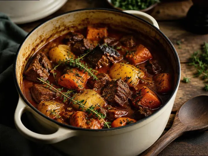 Smoked Pork-Free Bamboo Shoot Stew — The finished dish