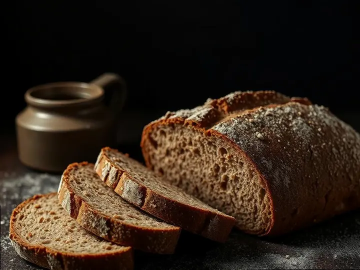 Wholemeal Girda Rounds — The finished dish