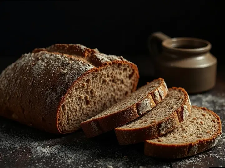 Cassava & Coconut Loaf — The finished dish