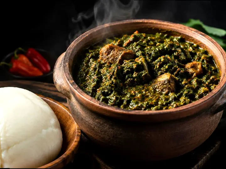 Gulai Daun Singkong — The finished dish
