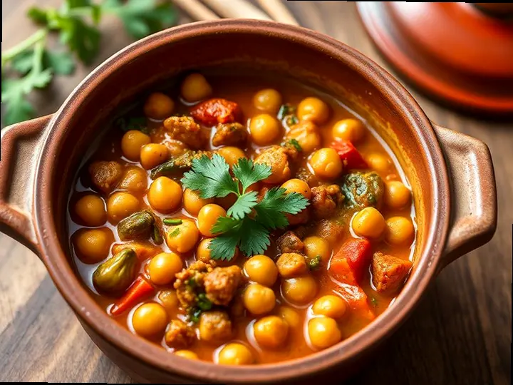 Baghali Ghatogh — The finished dish
