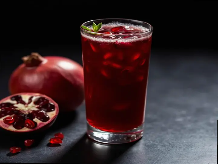 Persian Pomegranate Pressed Juice — The finished dish