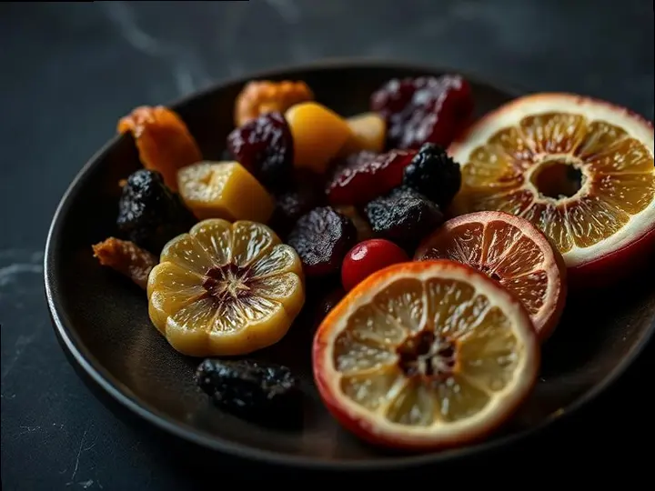 Pistachio & Sour Cherry Mix — The finished dish