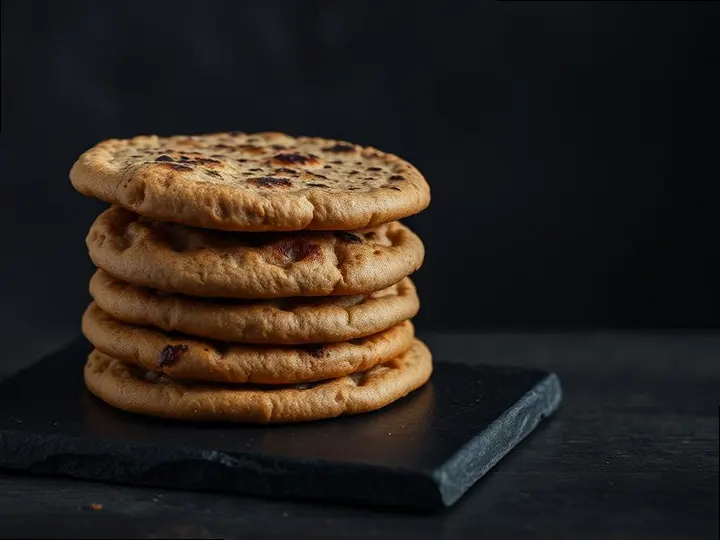 Sangak Stone Bread — The finished dish