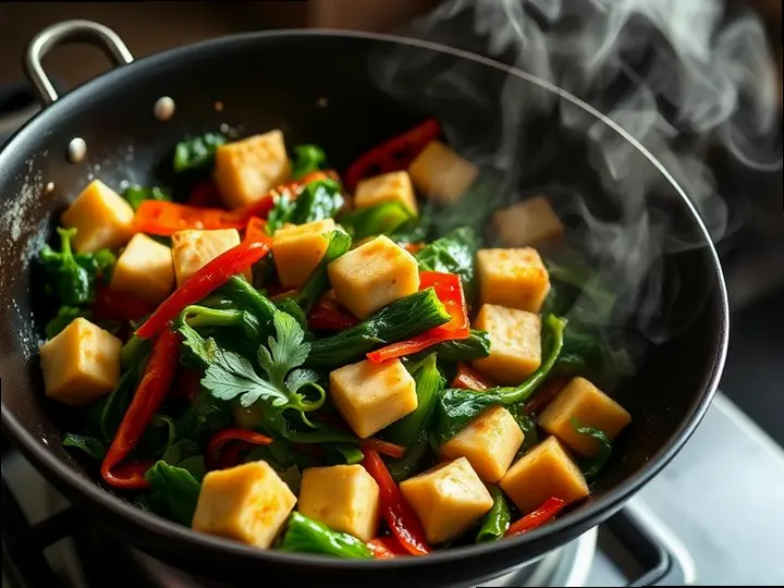 Signature Herb stew Stir-Fry (Gilaki) — The finished dish