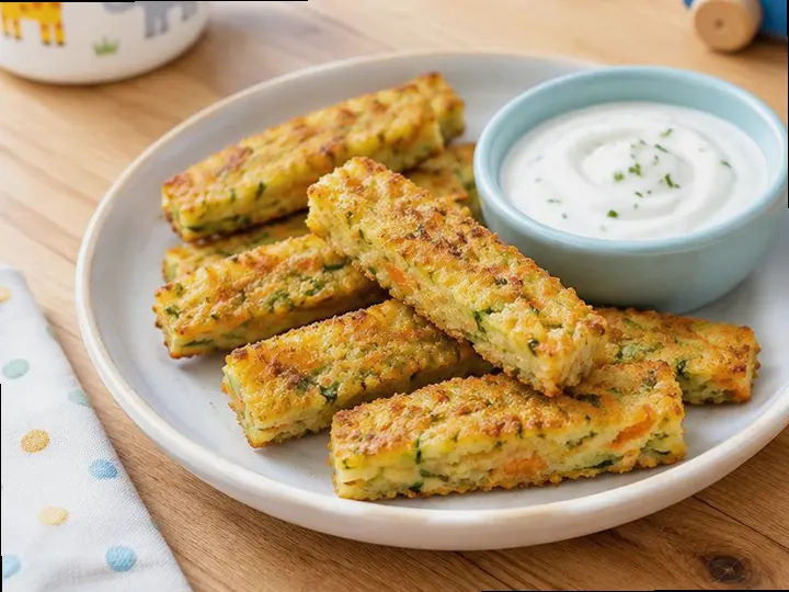 Soft Lentil Dosa Fingers (Persian style) — The finished dish