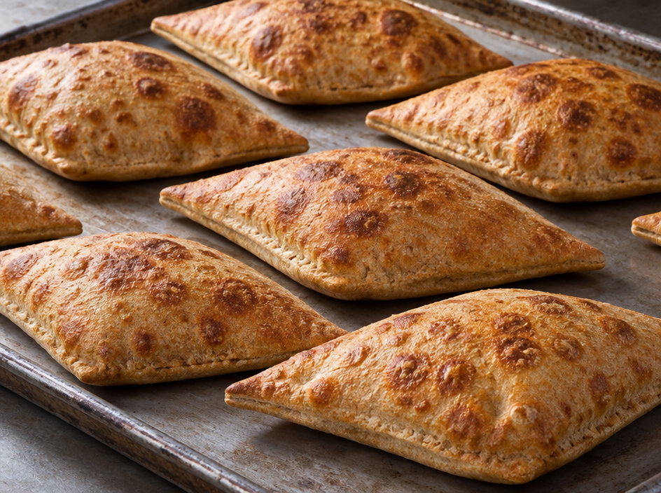 Wholemeal Samoon Pockets — The finished dish