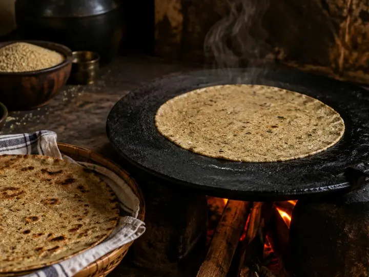 Pane Carasau Crisp Sheets — The finished dish