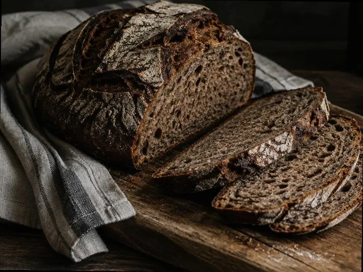 Saltless Wholemeal Pane — The finished dish
