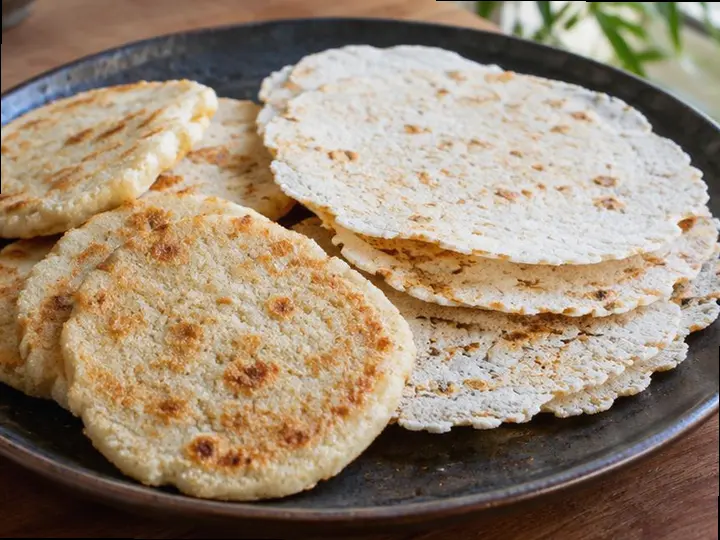 Cassava Bammy Rounds — The finished dish