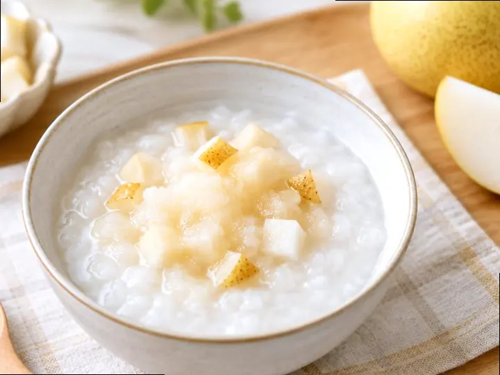 Fruity Congee (Circassian style) — The finished dish