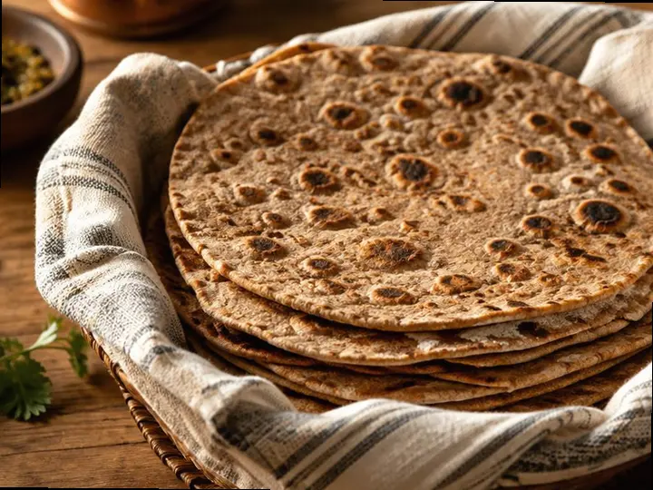 Shrak Paper-Thin Bread — The finished dish