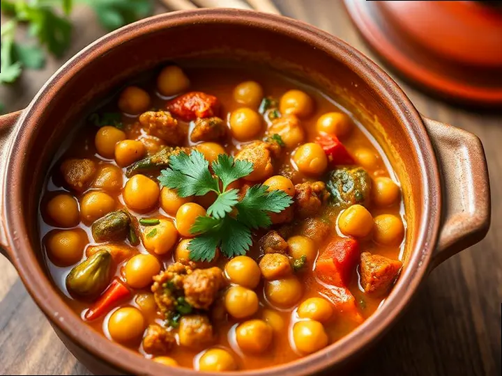 Coconut Bean Maharagwe — The finished dish